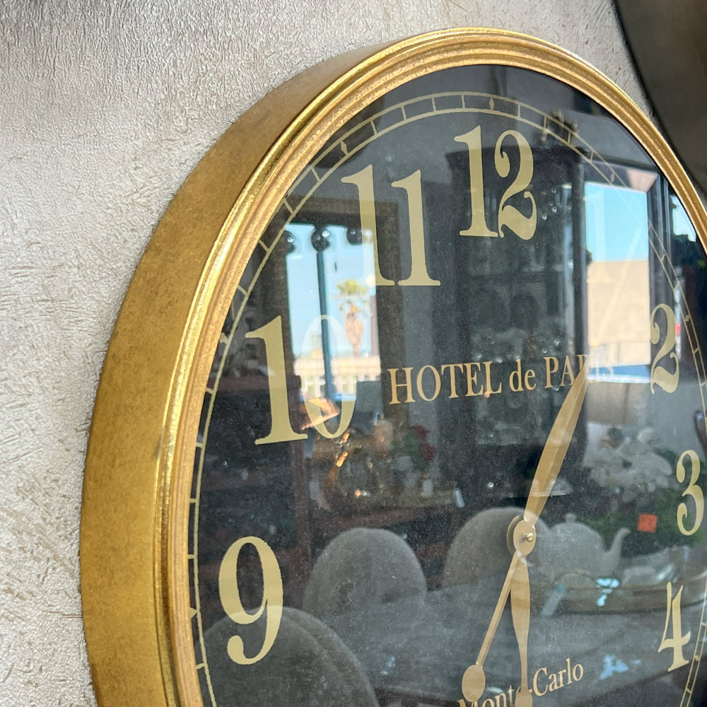 Reloj de Pared Metálico "Hotel de Paris" - Monte Carlo