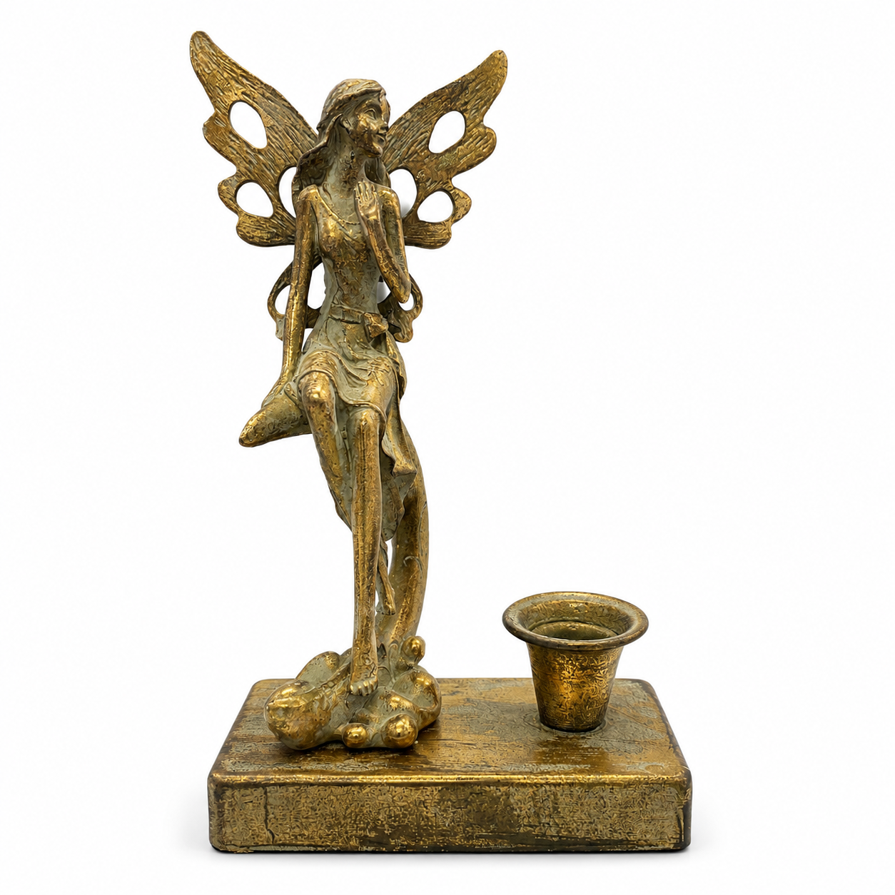 Candelabro Hada Bronce - 24 cm