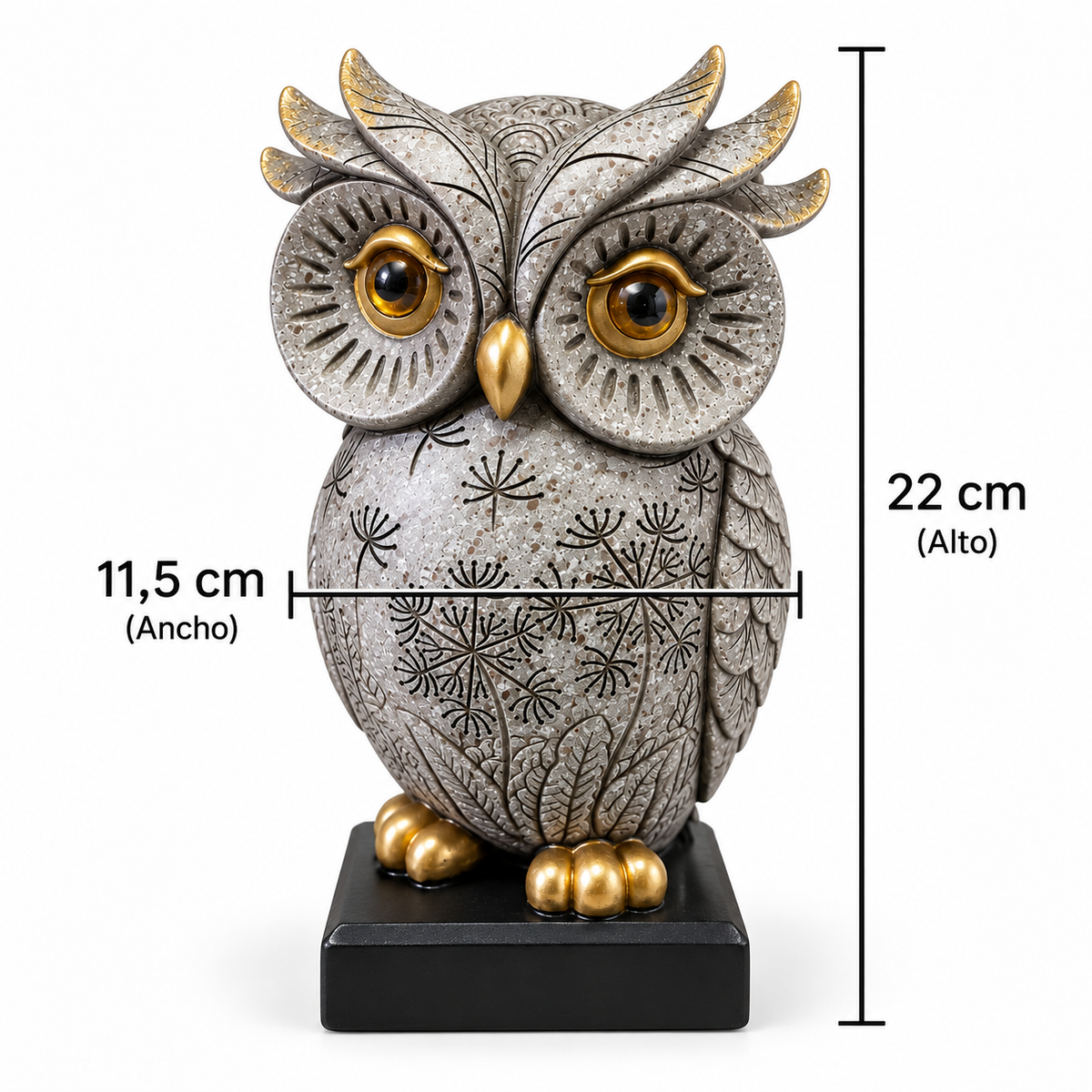 Figura Decorativa Búho XL - 22 cm