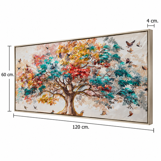 Cuadro Árbol de la Vida - 120 x 60 cm