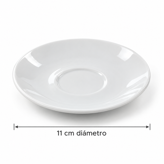 Set de 6 tazas de Café Golf con Platillo