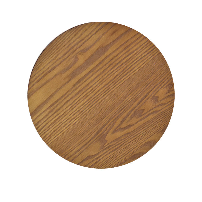 JUEGO DE MESA TIPO ISLA + 4 TABURETES - DOREN - MADERA Y METAL