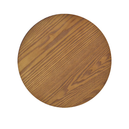 JUEGO DE MESA TIPO ISLA + 4 TABURETES - DOREN - MADERA Y METAL