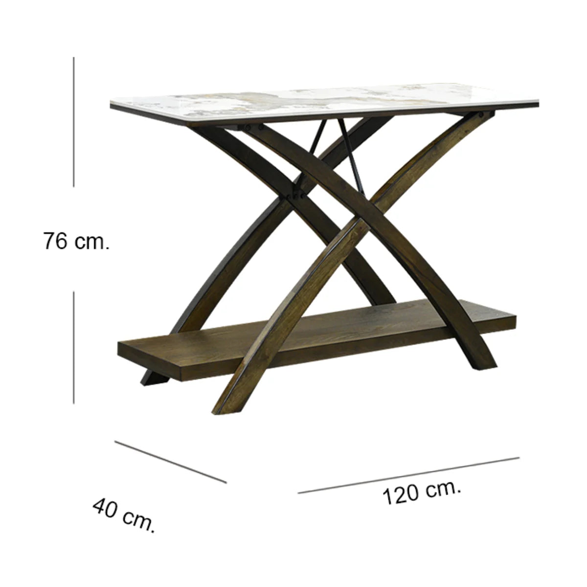 Arrimo de Madera y Cubierta con Vetas - STTO