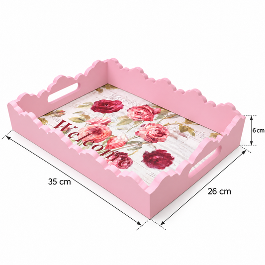 Bandeja Floral S – 35 cm