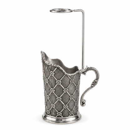 Porta Botella de Plaqué – Diseño Clásico