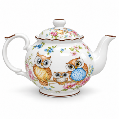 Juego de Té OWL de Cerámica