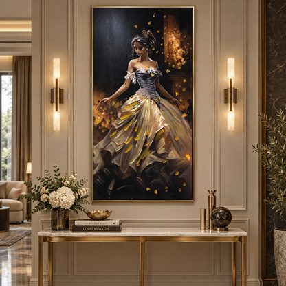 Cuadro Dama Clásica - 142 cm