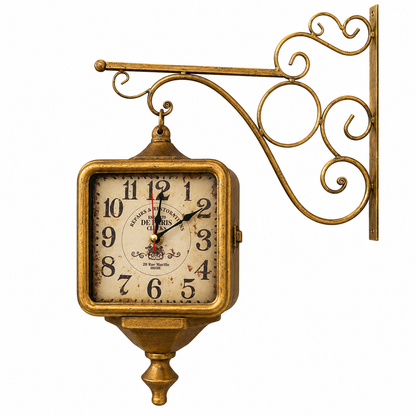 Reloj de Pared Doble Cara Chronosbrass
