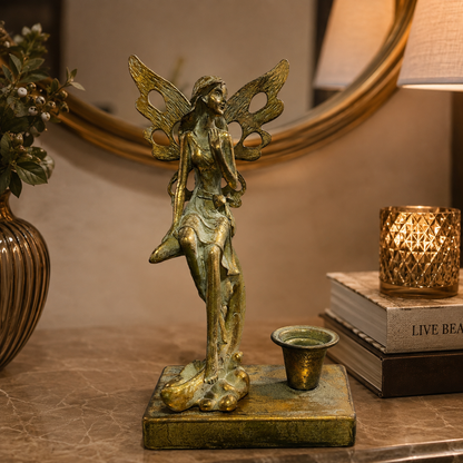 Candelabro Hada Bronce - 24 cm