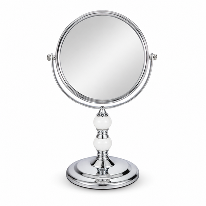 Espejo Pedestal 5X Doble Cara - 18 cm