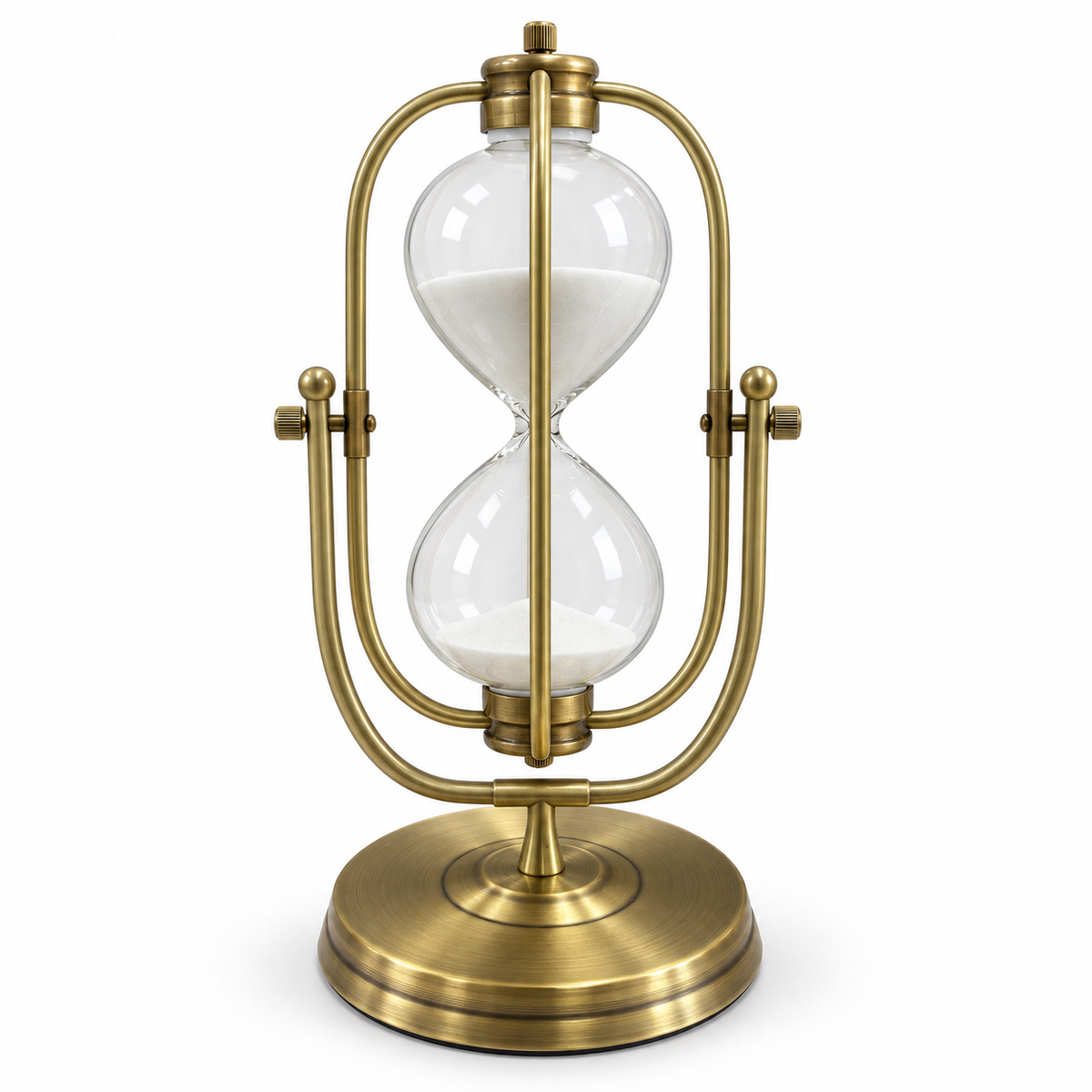 Reloj de Arena Giratorio 360° Dorado - 31 cm