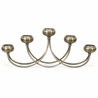 Candelabro Extendido Metálico - 65 cm