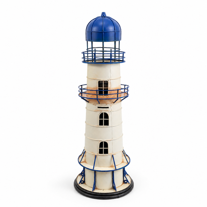 Faro Decorativo de Metal con Alcancía - 61 cm