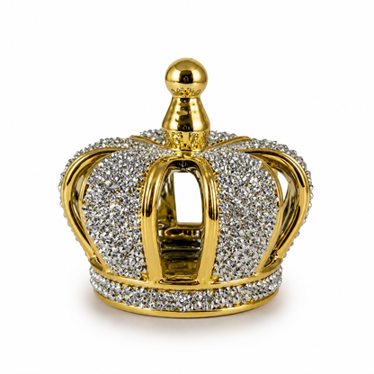 Corona Dorada Decorativa - 11 cm