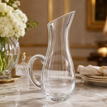 Jarro Elegant Decantador - Vidrio -  18 cm