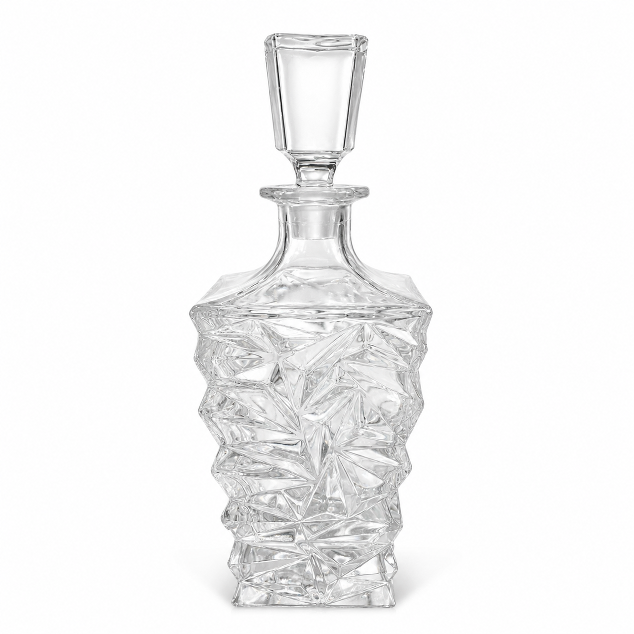 Botella de Whisky de Cristal - 28 cm