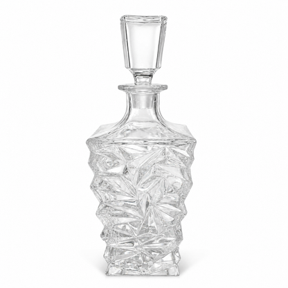 Botella de Whisky de Cristal - 28 cm