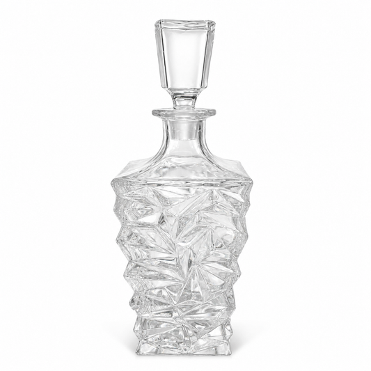Botella de Whisky de Cristal - 28 cm