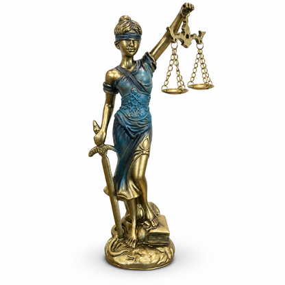 Dama de la Justicia Decorativa - 23,5 cm