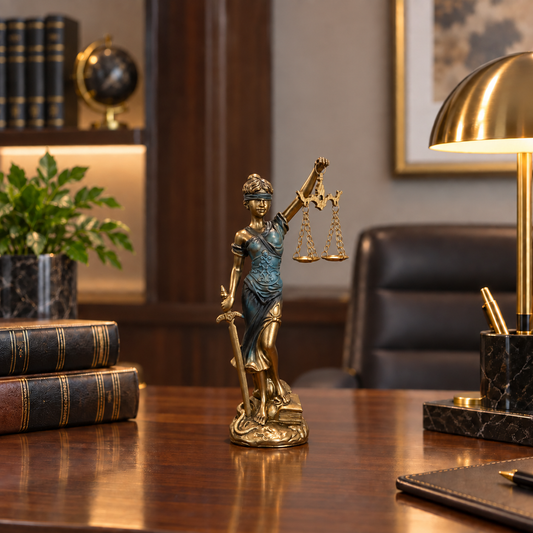 Dama de la Justicia Decorativa - 23,5 cm