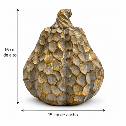 Figura Decorativa Pera Gold