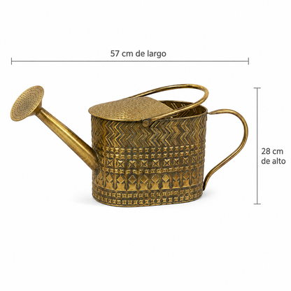 Regadera Metálica Grande – Diseño Decorativo