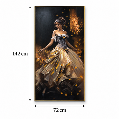 Cuadro Dama Clásica - 142 cm