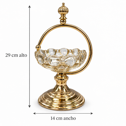 Tazón Deco / Centro de Mesa Europeo - 29 cm