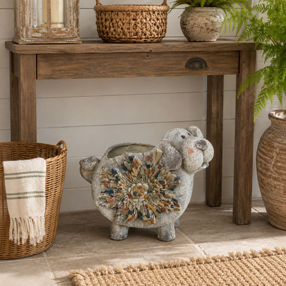 Maceta Decorativa Perro - 31 cm