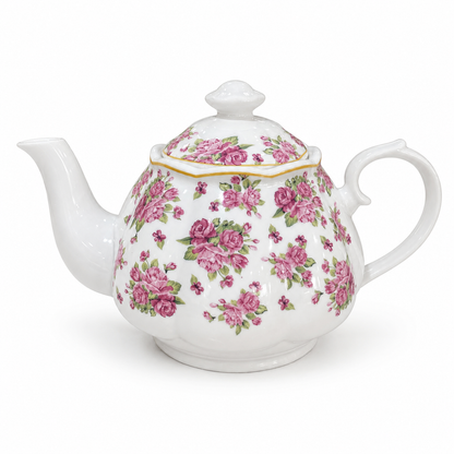 Juego de Té Nouvelle con Atril Dorado – 13 Piezas