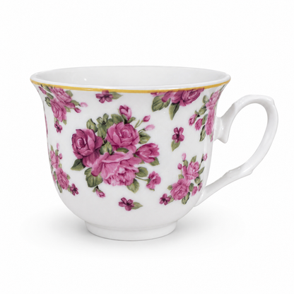 Juego de Té Nouvelle con Atril Dorado – 13 Piezas
