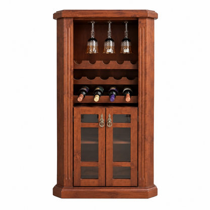 Vitrina Cava de Madera de Pino Radiata – 126 cm