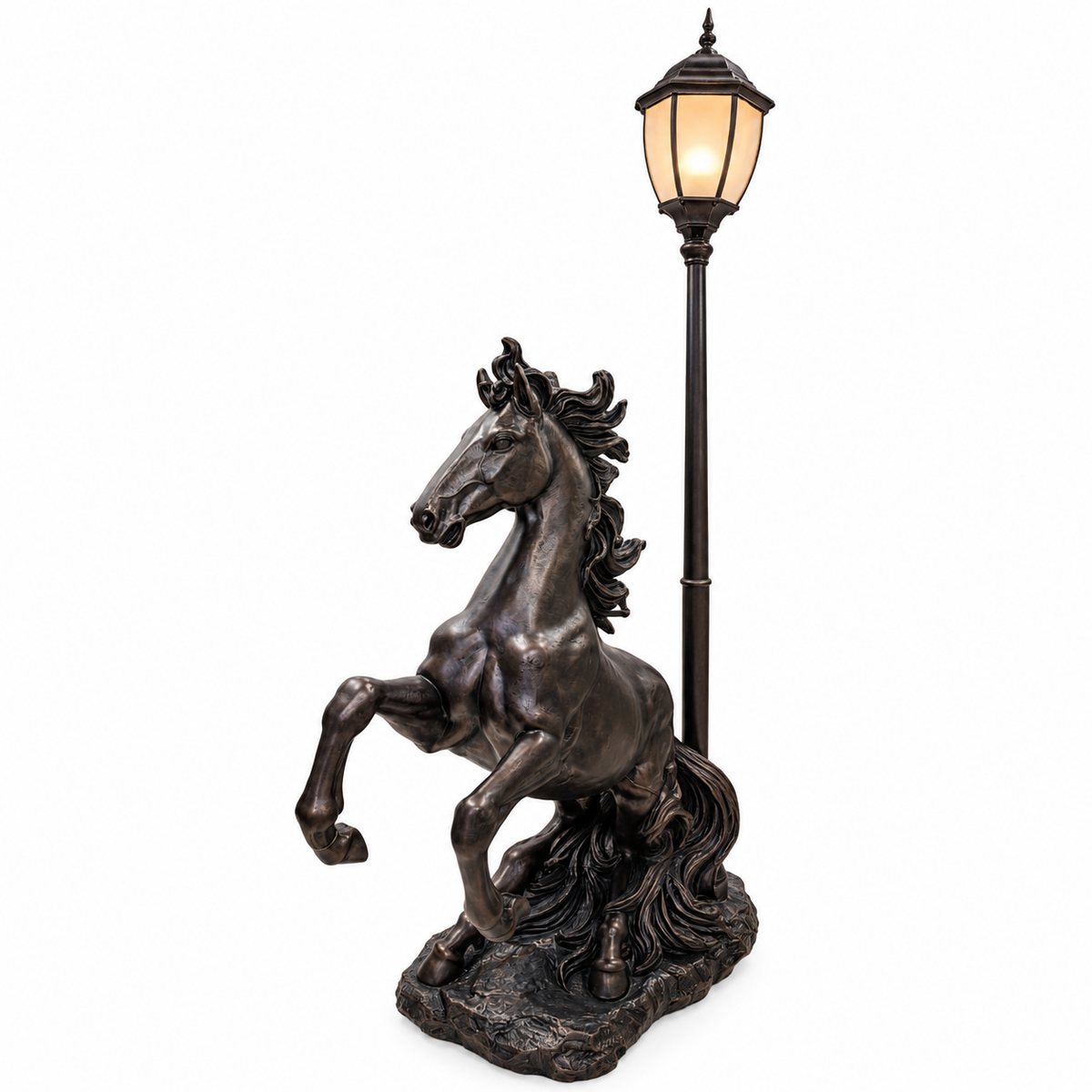 Lámpara Caballo Farol de Jardín – 177 cm