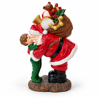 Figura Santa con Niño – Decoración Navideña