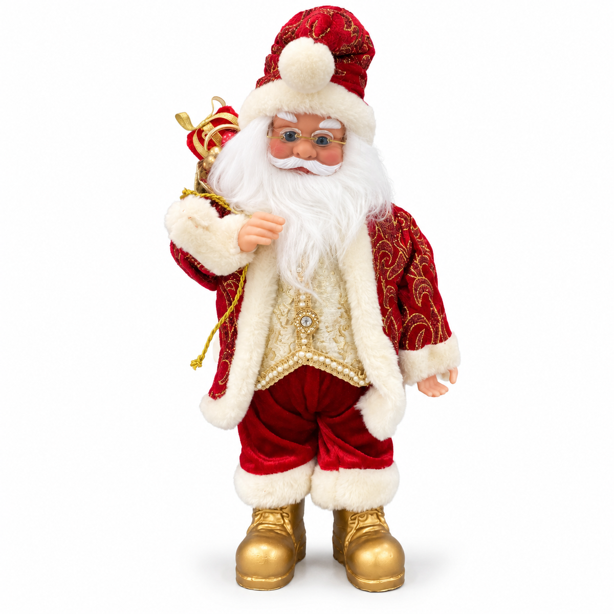 Figura Santa Claus con Música y Movimiento – 40 cm