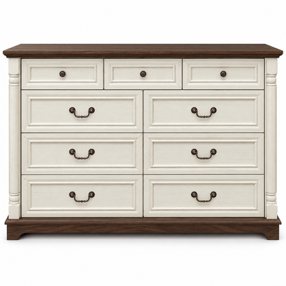 Cómoda Cajonera Old White – 136,2 cm