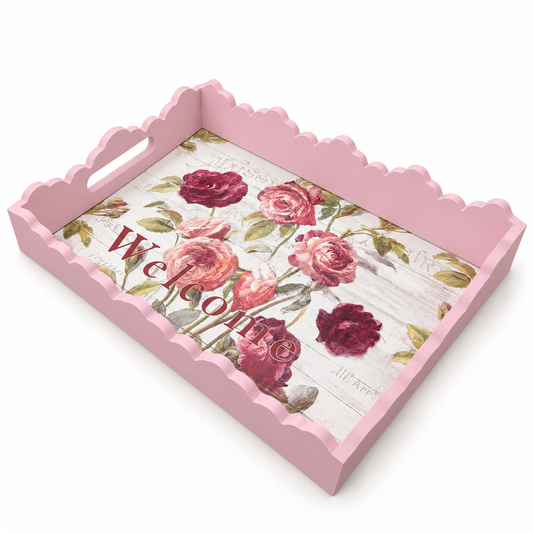Bandeja Floral L – 41,5 cm