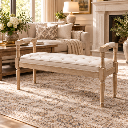 Banqueta Eloisa Antique - 114 cm
