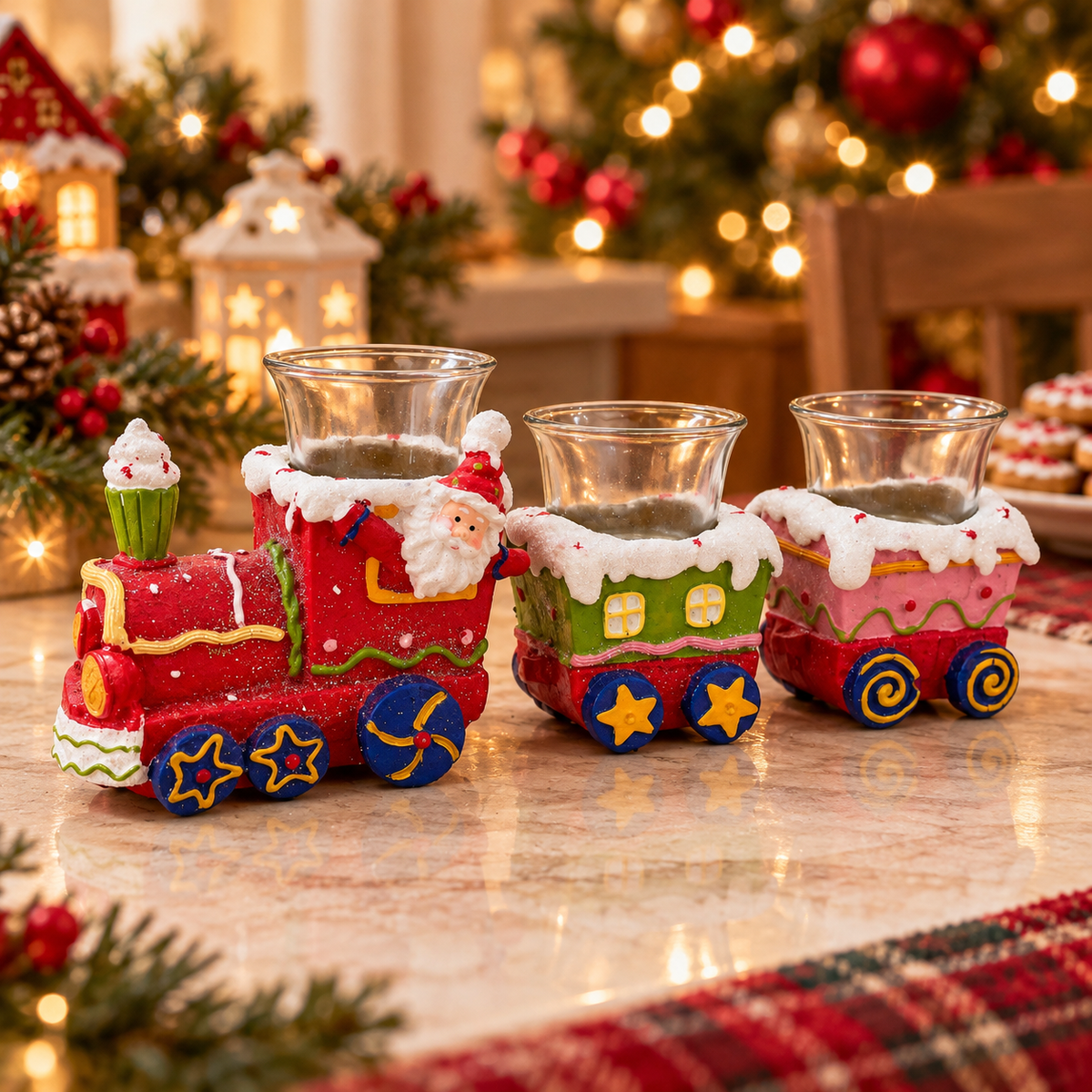 Tren Pastillero Navideño