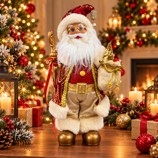 Figura Santa Claus con Música y Movimiento – 42 cm