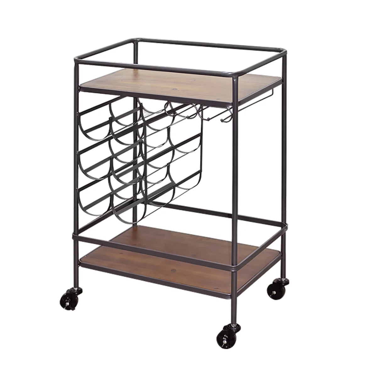 Carro Bar de Madera con Ruedas - Rat