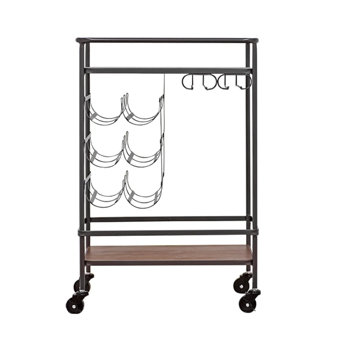 Carro Bar de Madera con Ruedas - Rat