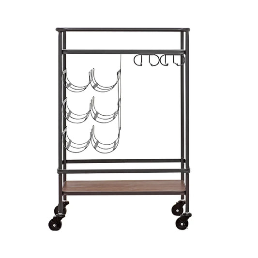 Carro Bar de Madera con Ruedas - Rat