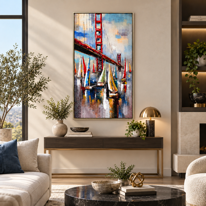 Cuadro Puente de Colores – Golden Gate