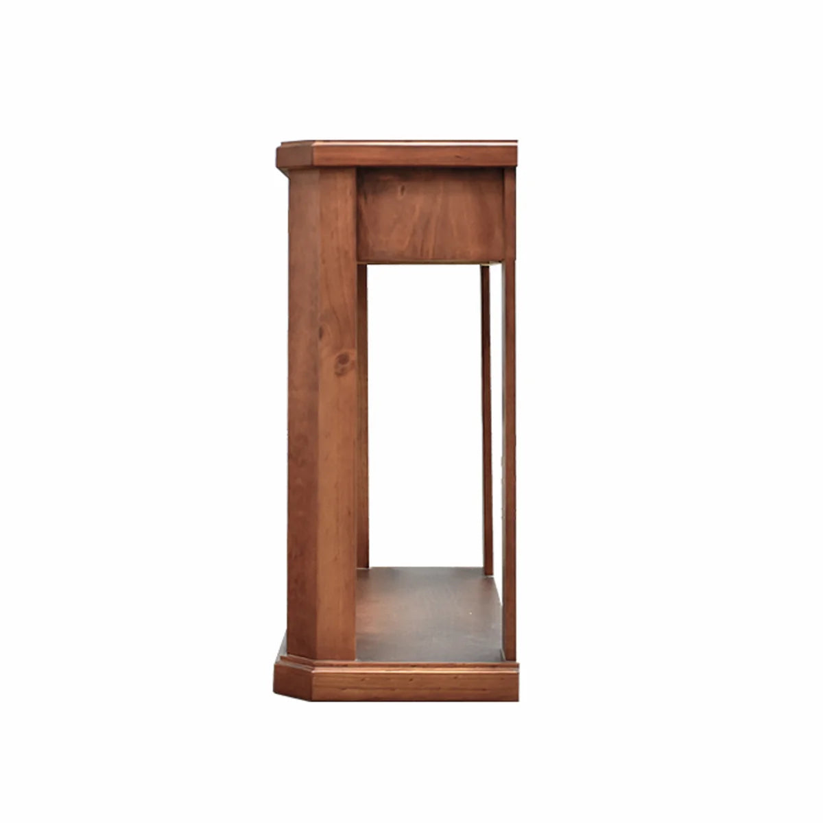 Arrimo XL Maxi de Madera Sólida – Doble Cubierta y Cajón Central